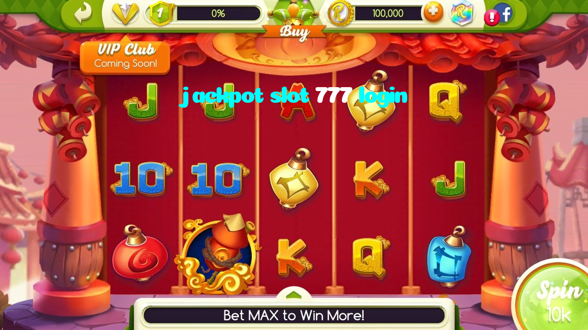 jackpot slot 777 login