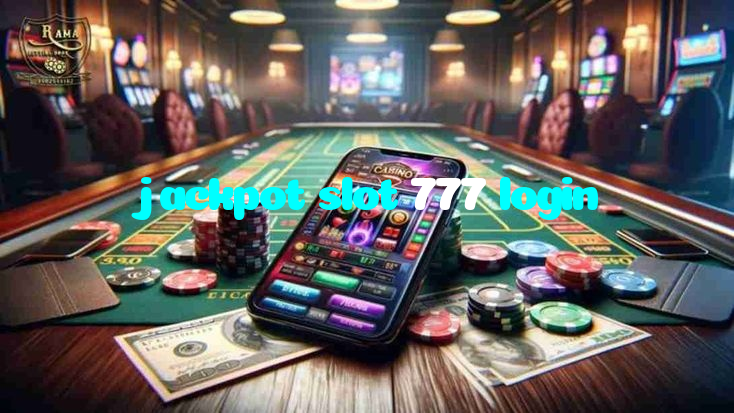 jackpot slot 777 login casino presented on mobile device in Pakistan with slots and live games